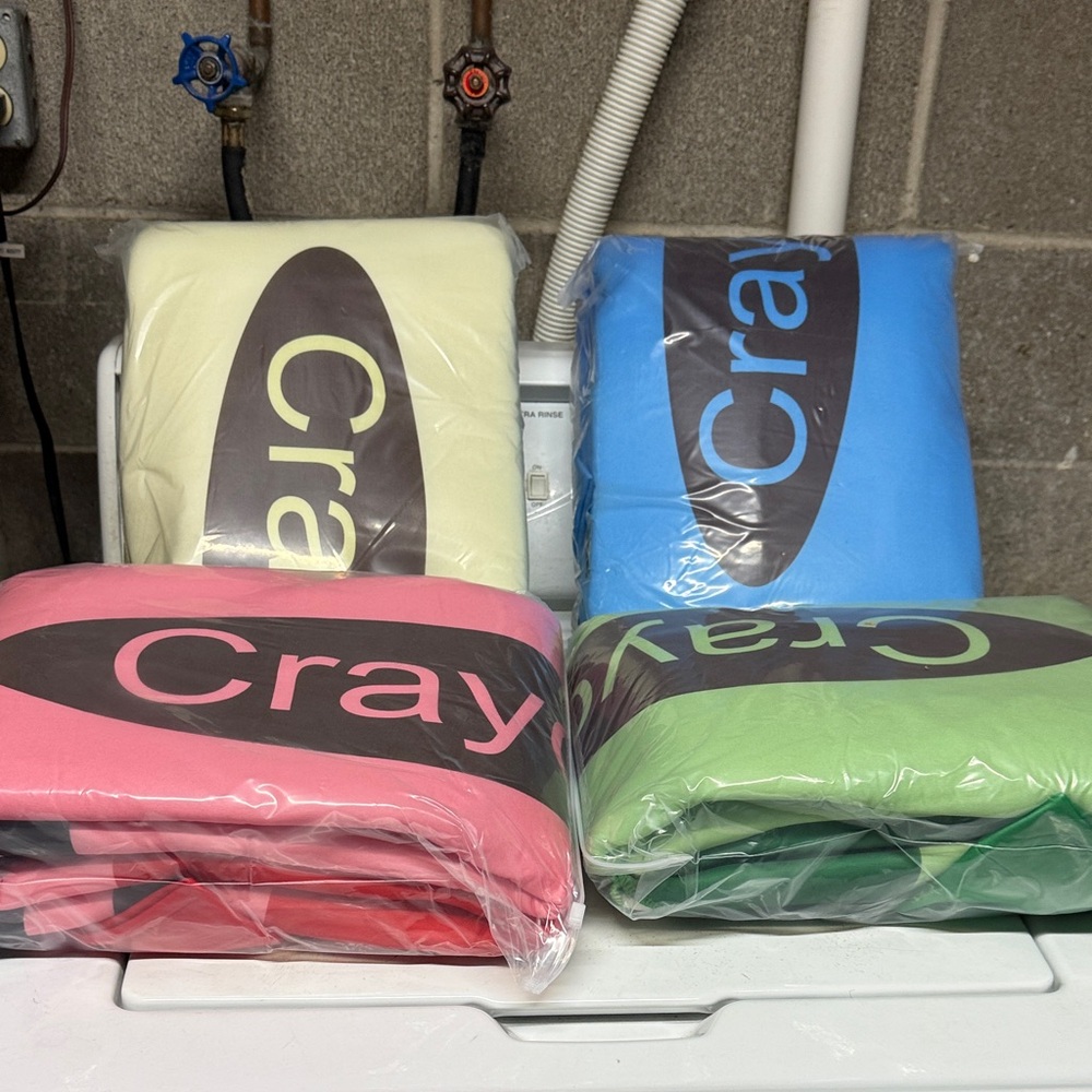 brand new never opened Crayola crayon Halloween costumes set of four adult